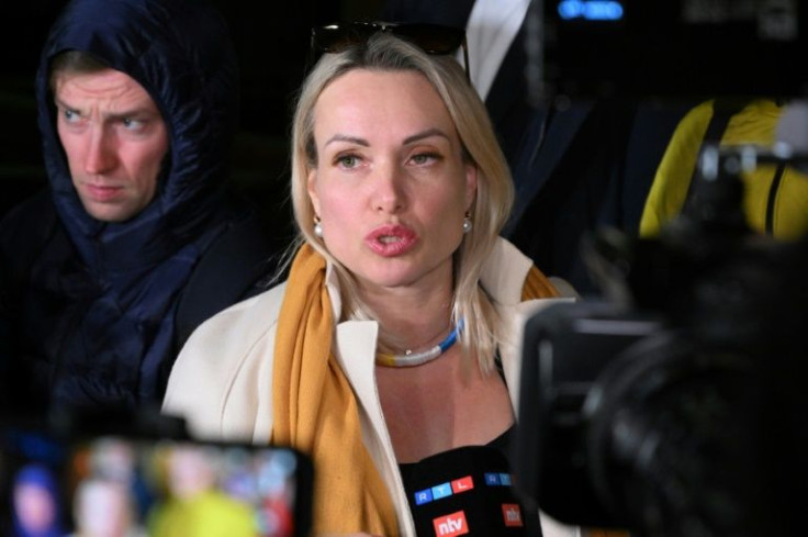 'I'm in the middle of this information war,' says Ovsyannikova