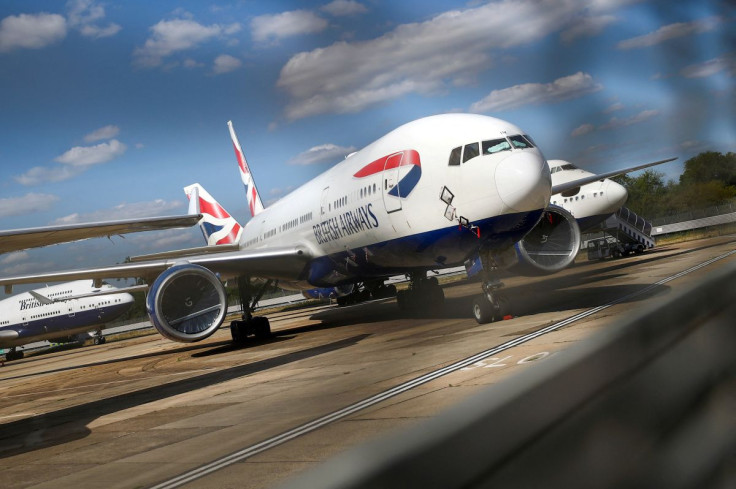 British Airways planes are seen at the Heathrow Airport in London, Britain, July 17, 2020. 
