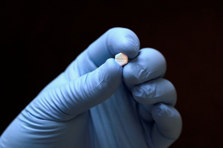 A pill of Misoprostol, used to terminate early pregnancies, is displayed in a pharmacy in Provo, Utah, U.S. May 12, 2022. 