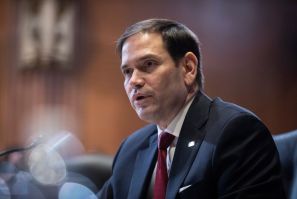 Sen. Marco Rubio (R-Fla.) speaks during a Senate Appropriations Subcommittee on Labor, Health and Human Services, Education, and Related Agencies hearing to discuss President Biden's fiscal year 2023 budget request for the National Institute of Health on 