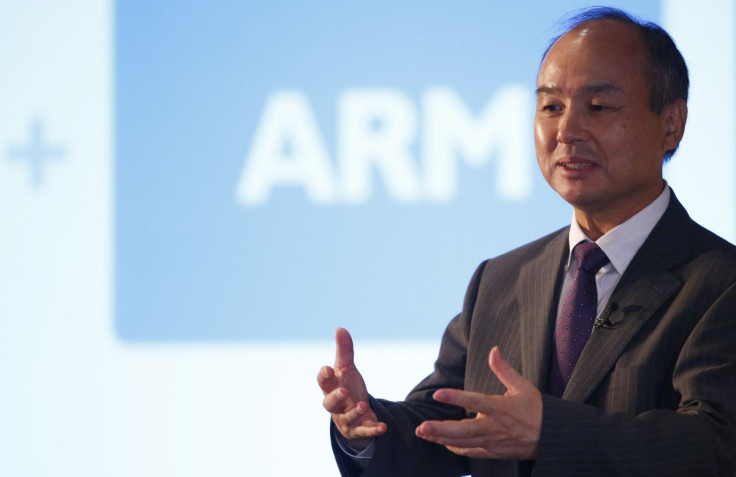 CEO of the SoftBank Group Masayoshi Son speaks at a new conference in London, Britain July 18, 2016. 