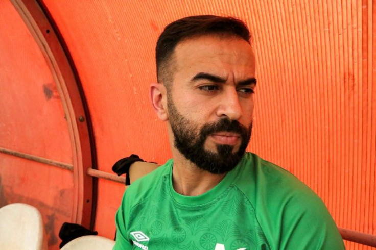 Mohamed al-Najjar, founder and captain of the Iraqi national football team for amputees
