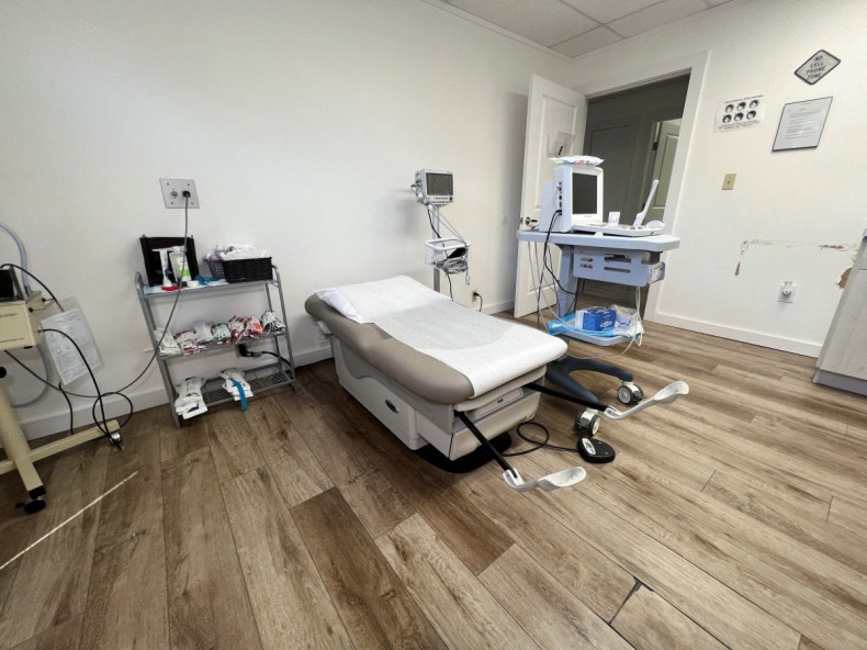 A view of the medical bed and the procedure room where abortions once took place, inside Tulsa Women's Clinic, in Tulsa, Oklahoma, U.S. June 20, 2022. Picture taken June 20, 2022. 