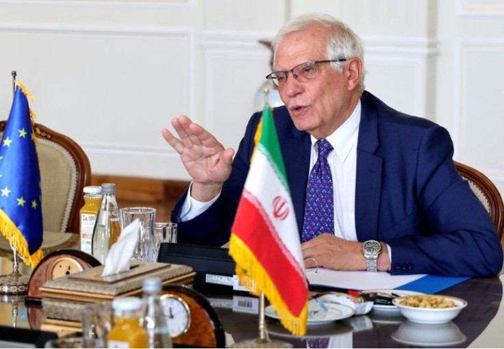 Borrell said ahead of the visit that diplomacy is the only way to "reverse current tensions"