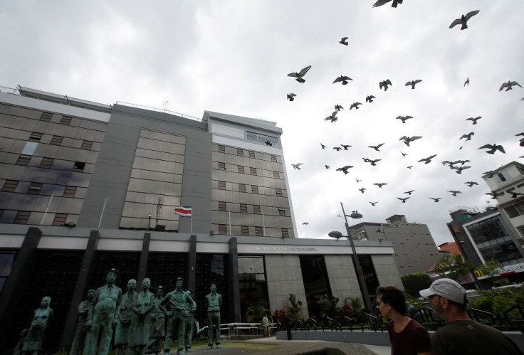 The Central Bank of Costa Rica's headquarters are pictured in San Jose, Costa Rica February 12, 2020.