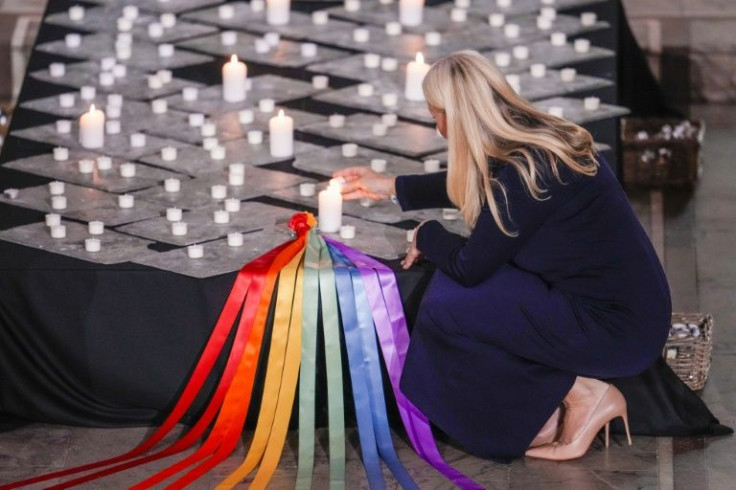 Crown Princess Mette-Marit attended the mourning service in Oslo Cathedral