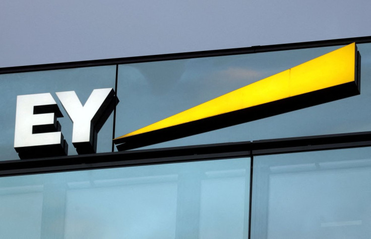 The logo of Ernst & Young is seen in Zurich, Switzerland November 13, 2020. 