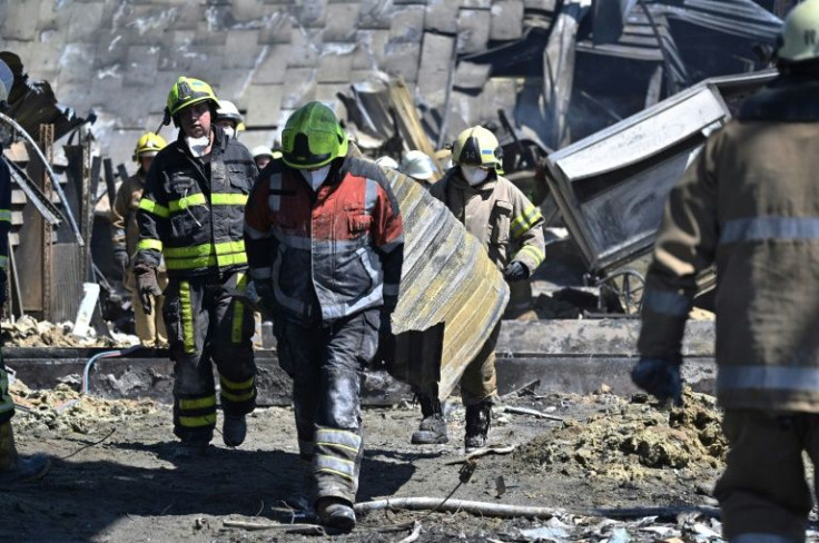 A Russian missile strike on a shopping mall in Kremenchuk sparked Western outrage