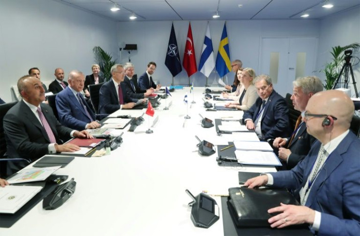 The Turkish president had stubbornly refused to green light the applications to join NATO by Finland and Sweden