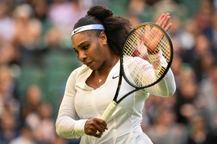 Serena Williams returned to singles tennis against France's Harmony Tan at Wimbledon