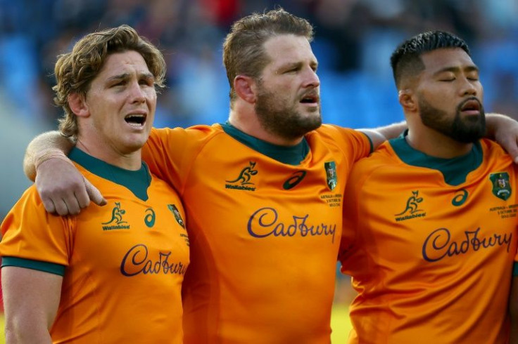 Michael Hooper (left) will against captain Australia against England