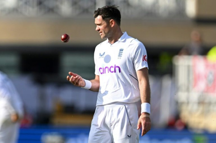 England's James Anderson