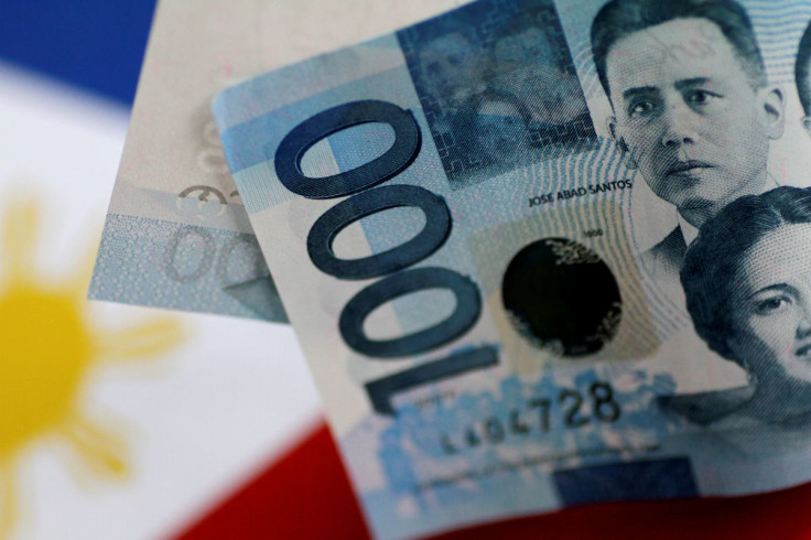 A Philippines Peso note is seen in this picture illustration June 2, 2017. 