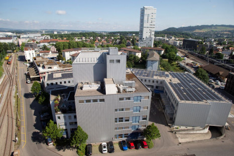 A general view shows the Stadtmuehle Schenk AG mill, which also stores emergency grain reserves as a contractor to the Swiss Federal Agency for National Economic Supply (Reserve Suisse) in Ostermundigen, Switzerland June 29, 2022. 
