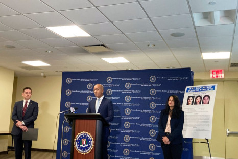 Damian Williams, the top federal prosecutor in Manhattan, speaks at a press conference to announce the addition of âCryptoqueenâ Ruja Ignatova to the FBIâs most-wanted fugitives list, in New York, U.S., June 30, 2022. 