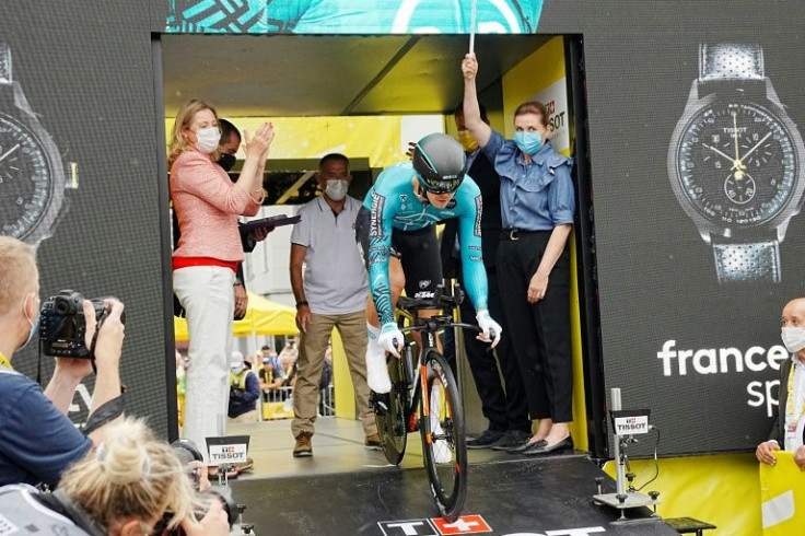 Jeremy Lecroq got the Tour de France underway