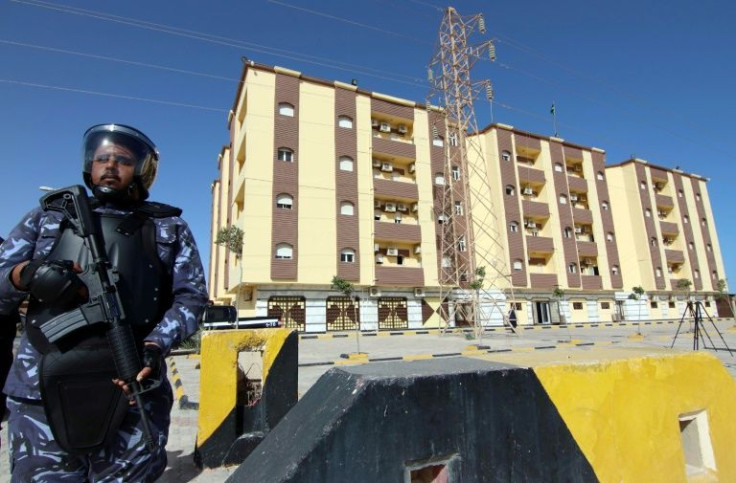 Libya's parliament building in the eastern city of Tobruk, seen in this file photo, was stormed on Friday by protesters