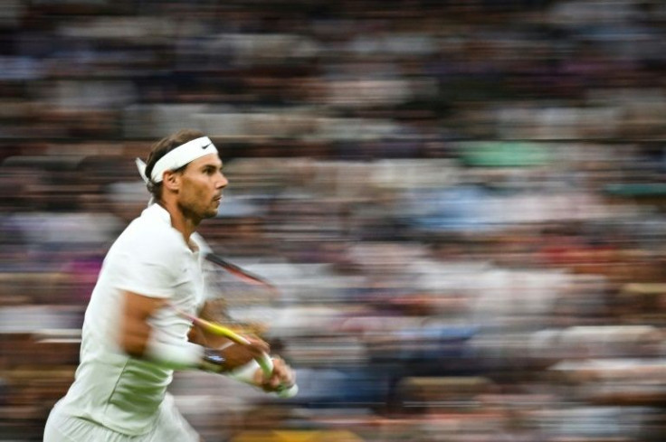Spain's Rafael Nadal is through to the fourth round at Wimbledon