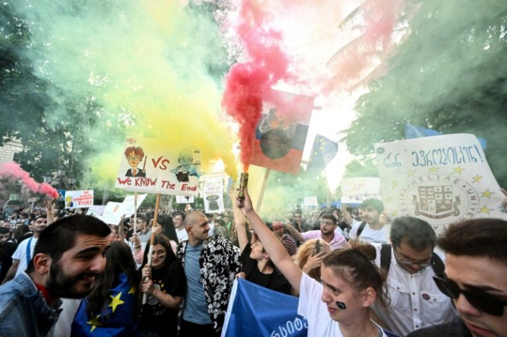 Georgia applied for EU membership together with Ukraine and Moldova, days after Russia on February 24 invaded Ukraine