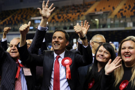 Scottish Labour Party leader Anas Sarwar celebrates results during the local council elections in Glasgow, Scotland, Britain May 6, 2022. 