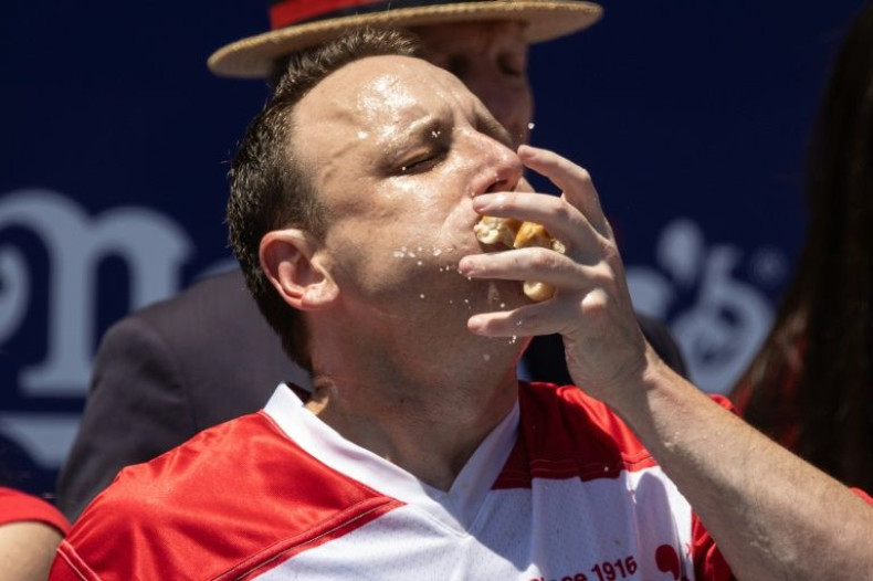Joey Chestnut is yet again the winner of the Nathan's Famous Fourth of July Hot Dog Eating Contest on Coney Island in New York