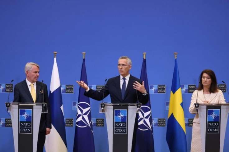 NATO chief Jens Stoltenberg urged a 'quick and swift and smooth ratification process' for Sweden and Finland