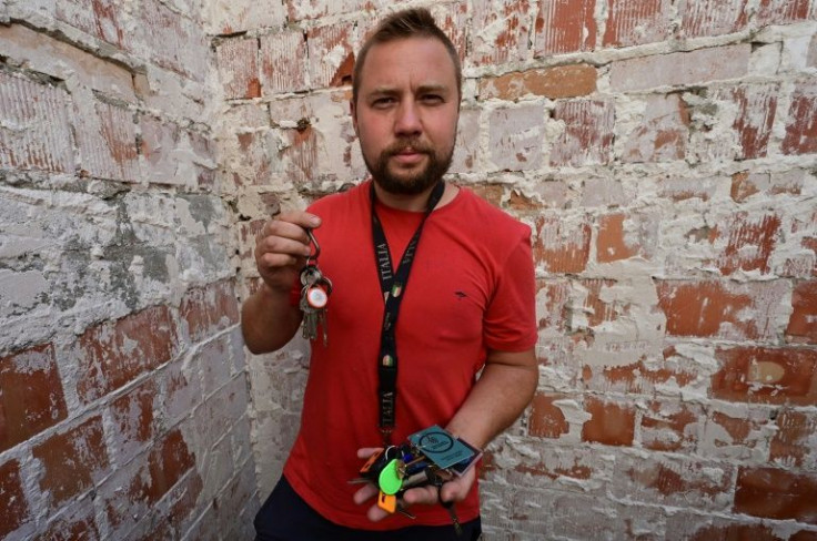 The Ukrainian biologist and gardener has been looking after his friends' abandoned homes