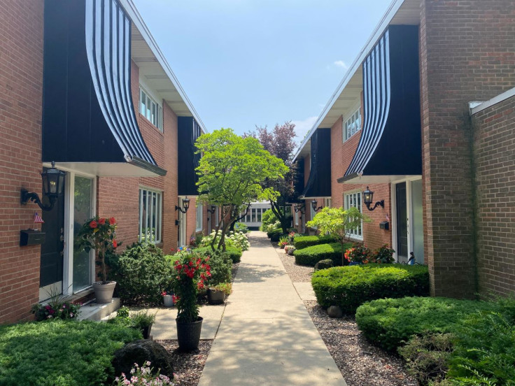 A view shows the residence of Karen Britten and her neighbours, who sheltered people fleeing a mass shooting that took place during a Fourth of July parade in the Chicago suburb of Highland Park, Illinois, U.S. July 5, 2022. 