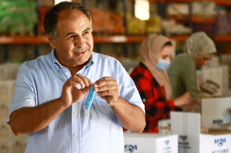 Salah Oqbi, founder and owner of the Jordan Chalk Manufacturing Company