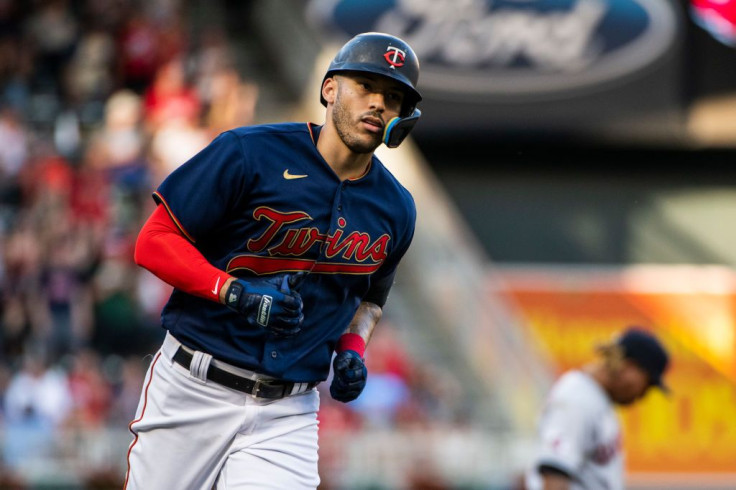 Carlos Correa #4 of the Minnesota Twins