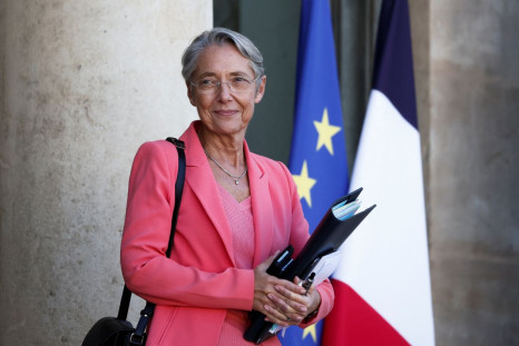 French Prime Minister Elisabeth Borne leaves the Elysee Palace after the weekly cabinet meeting in Paris, France, July 4, 2022. 