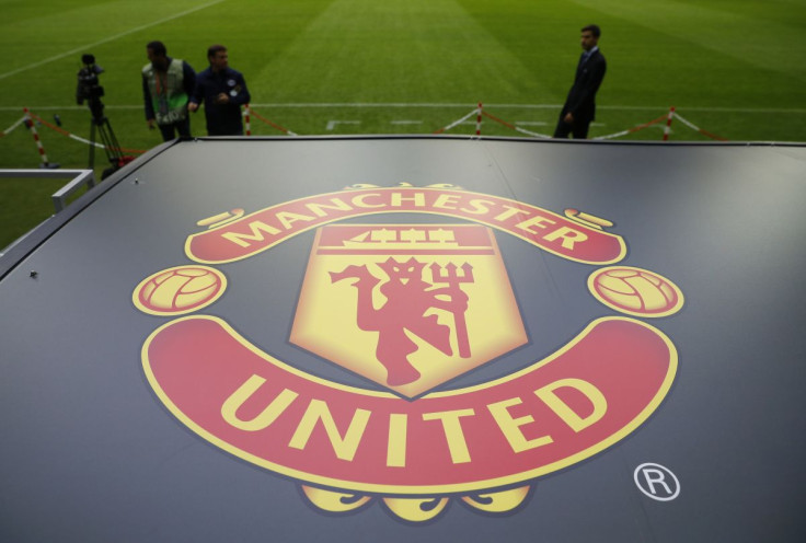 Football Soccer - Manchester United visit the Friends Arena ahead of the the Europa League Final - Friends Arena, Stockholm, Sweden - 23/5/17 General view of the Manchester United logo ahead of the Europa League final Reuters / Phil Noble Livepic