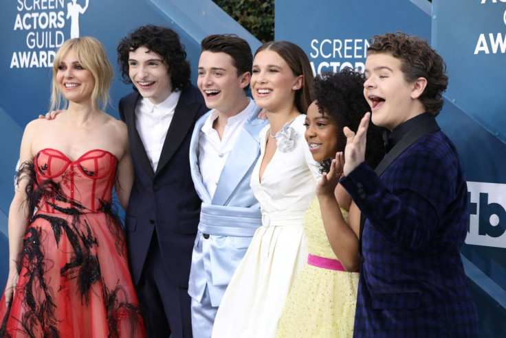 26th Screen Actors Guild Awards ? Arrivals ? Los Angeles, California, U.S., January 19, 2020 ? Cast of Stranger Things. 