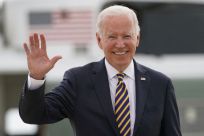 U.S. President Joe Biden departs from Joint Base Andrews in Maryland