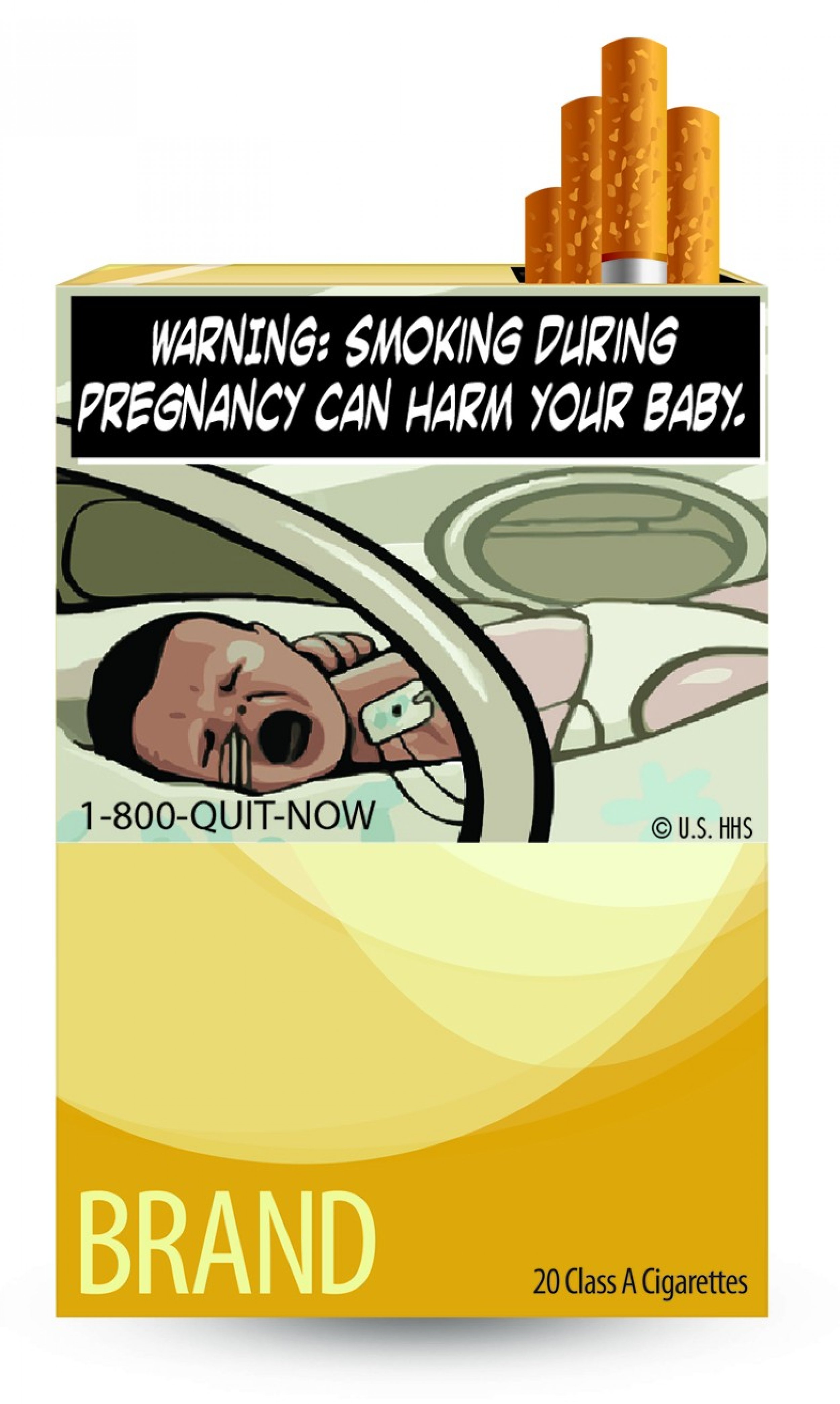 WARNING Smoking during pregnancy can harm your baby.