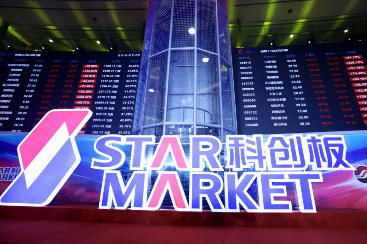 A sign for STAR Market, China's new Nasdaq-style tech board, is seen after the listing ceremony of the first batch of companies at Shanghai Stock Exchange (SSE) in Shanghai, China July 22, 2019.