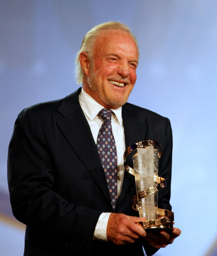 U.S actor James Caan holds his career tribute at the 10th Marrakesh Film Festival, December 5, 2010.  