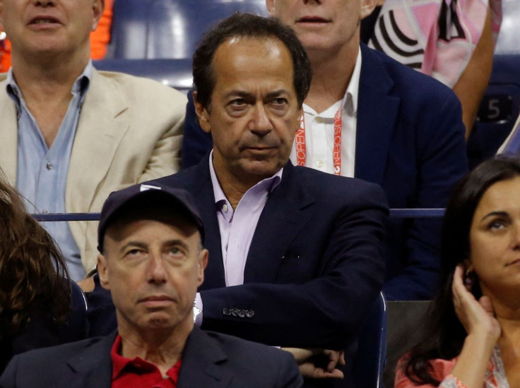 Hedge Fund manager John Paulson attends the men's singles final match between Roger Federer of Switzerland and Novak Djokovic of Serbia at the U.S. Open Championships tennis tournament in New York, September 13, 2015.      