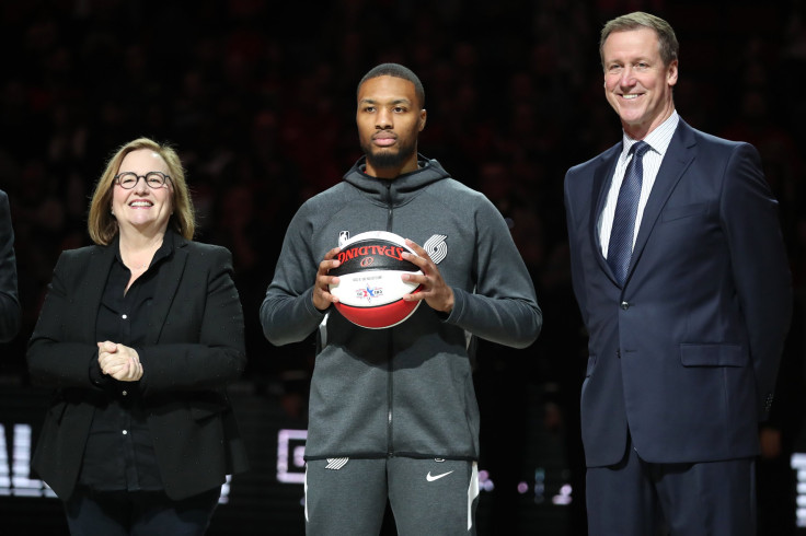 Damian Lillard, Jody Allen, Portland Trail Blazers