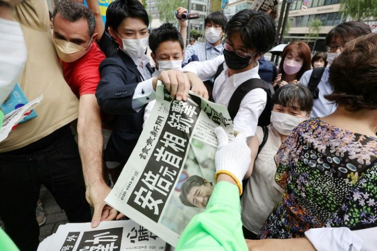 The news sparked shock and condemnation in Japan and around the world