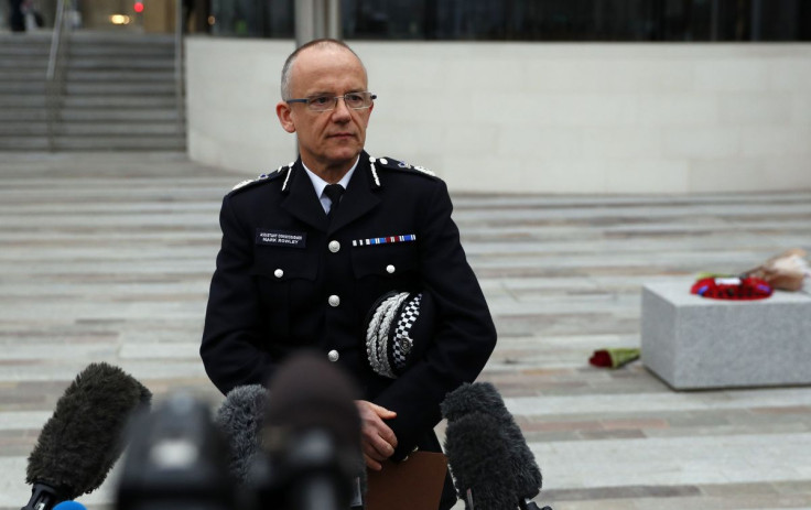 Britain's top anti-terrorism officer, Mark Rowley, speaks to the media outside New Scotland Yard following a recent attack in Westminster, in London, Britain March 24, 2017.  