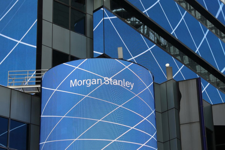 The corporate logo of financial firm Morgan Stanley is pictured on the company's world headquarters in New York, U.S. April 17, 2017. 