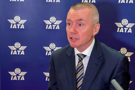 Global airline industry body International Air Transport Association (IATA) Director General Willie Walsh attends an interview with Reuters in Doha, Qatar, June 19, 2022. Picture taken June 19, 2022. 