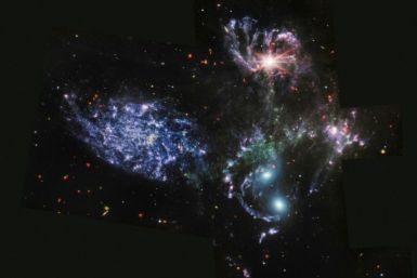 The James Webb Space Telescope shows never-before-seen details of Stephanâs Quintet, a visual grouping of five galaxies
