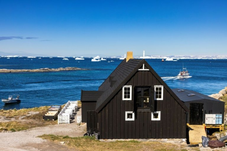 The remote restaurant can only be reached by helicopter or boat