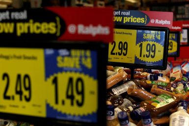 Price tags are pictured at a Ralphs grocery store in Pasadena, California U.S., December 1, 2016.   
