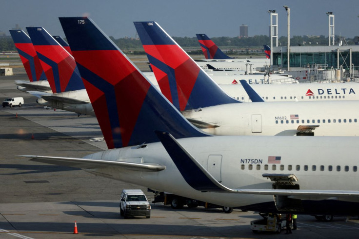 Delta Air Lines planes are seen at John F. Kennedy International Airport on the July 4th weekend in Queens, New York City, U.S., July 2, 2022. 