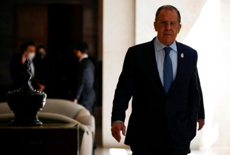 RussianÂ ForeignÂ Minister Sergei Lavrov walked out of foreign minister talks in Bali last week
