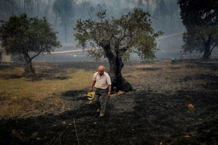 More than 2,000 firefighters were battling four major fires in Portugal Thursday morning