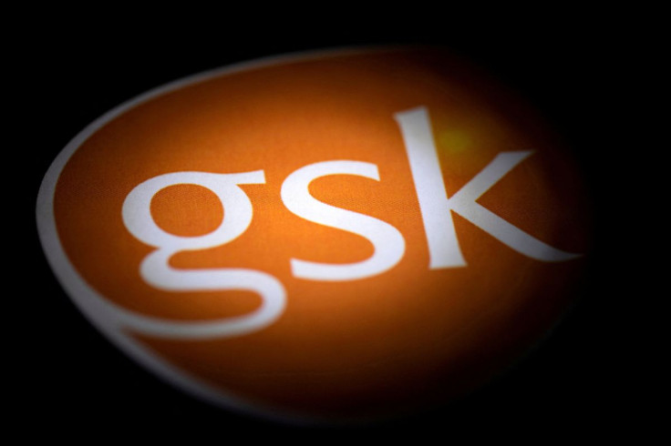 The logo of pharmaceuticals company GSK is displayed in this illustration taken January 17, 2022.